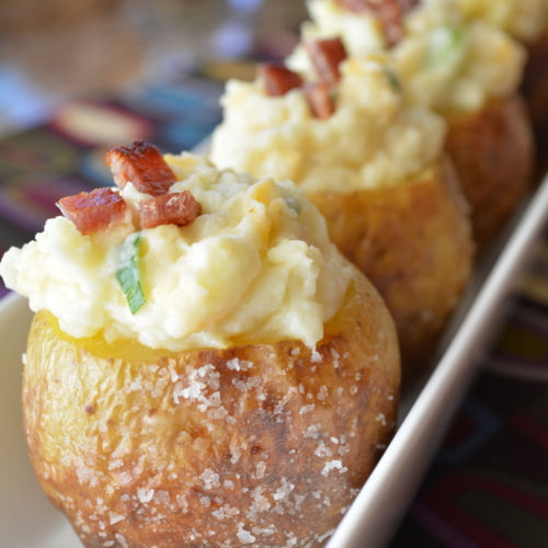 Mini Twice-Baked Potatoes